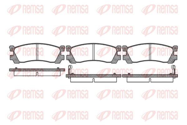 Premium Rear Brake Pad Set Premium Rear Brake Pad Set