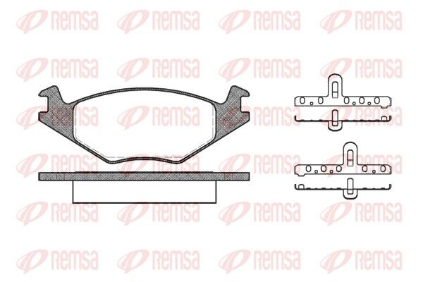 Premium Front Brake Pad Set