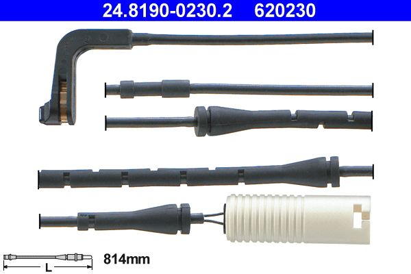 ATE 24.8190-0230.2 Warning Contact, brake pad wear