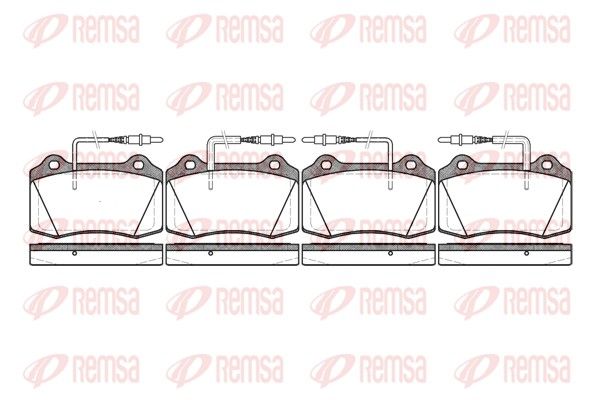 Premium Front Brake Pad Set Premium Front Brake Pad Set
