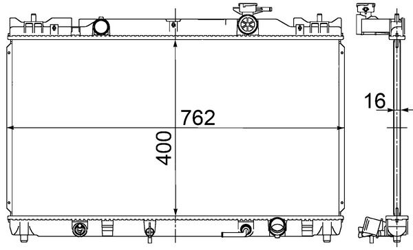 K&uuml;hler, Motork&uuml;hlung
