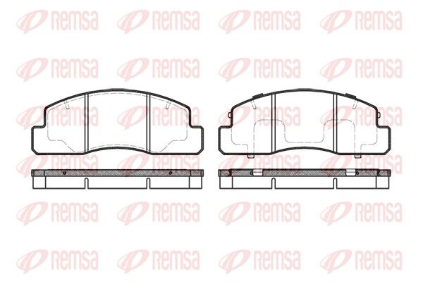 Premium Front Brake Pad Set Premium Front Brake Pad Set