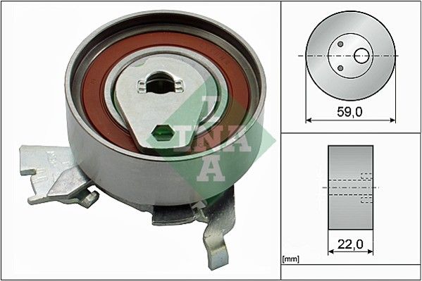 Tensioner Pulley, timing belt 531 0273 30