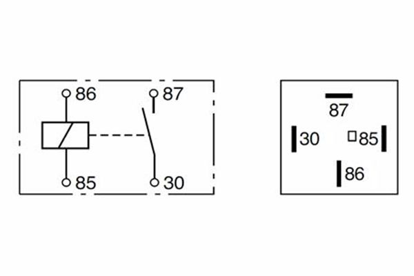 Relais, Arbeitsstrom