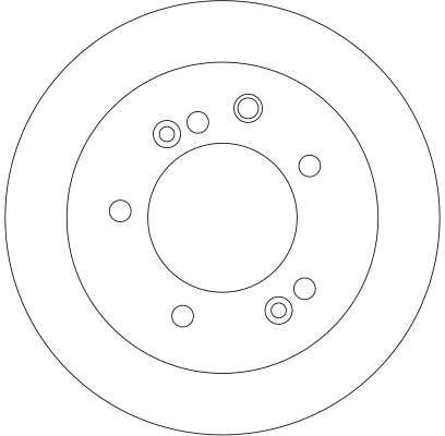 TRW BRAKE DISC - TecDoc 2