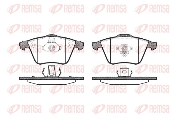Premium Front Brake Pad Set Premium Front Brake Pad Set