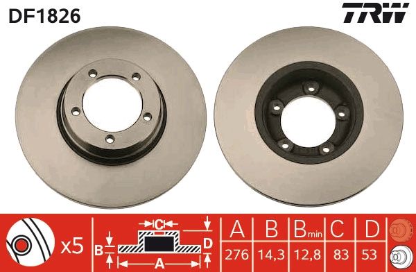 PAIRE DE DISQUES  9900