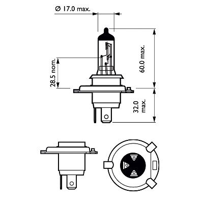 Glühlampe, Fernscheinwerfer