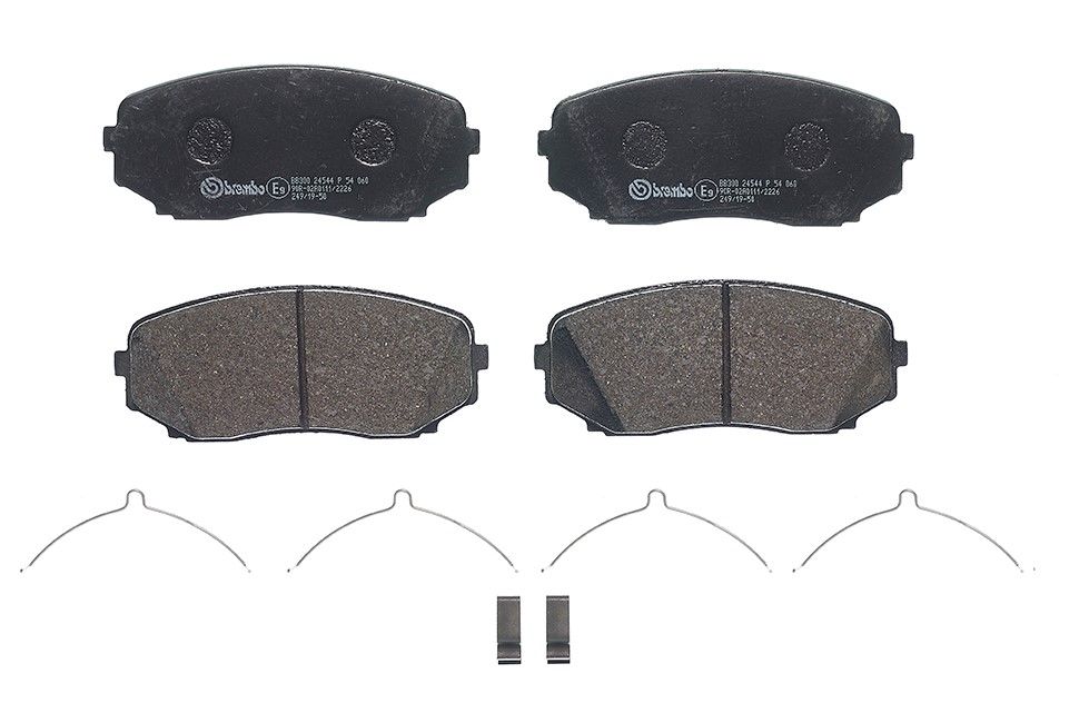 Brembo P 54 060 Bremsbelagsatz, Scheibenbremse