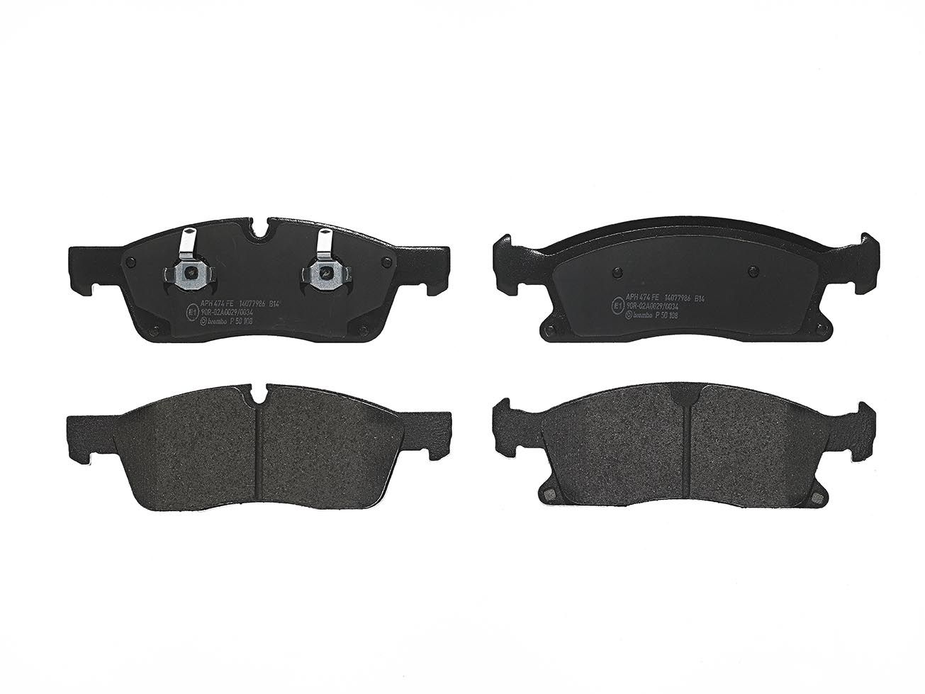 Brembo P 50 108 Bremsbelagsatz, Scheibenbremse