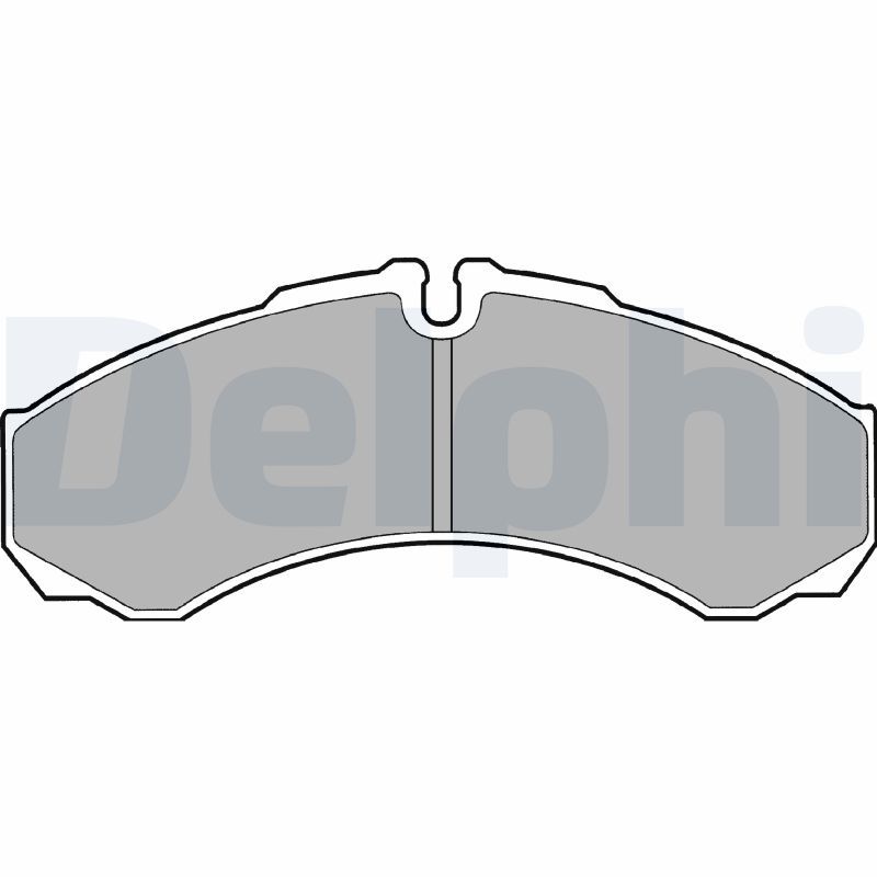 Brake Pad Set, disc brake LP1616