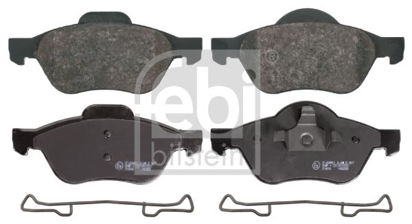 Brake Pad Set, disc brake 16672