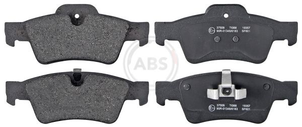 Brake Pad Set, disc brake 37509