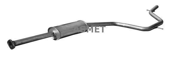 ASMET 07.263 - Mittelschalld&auml;mpfer