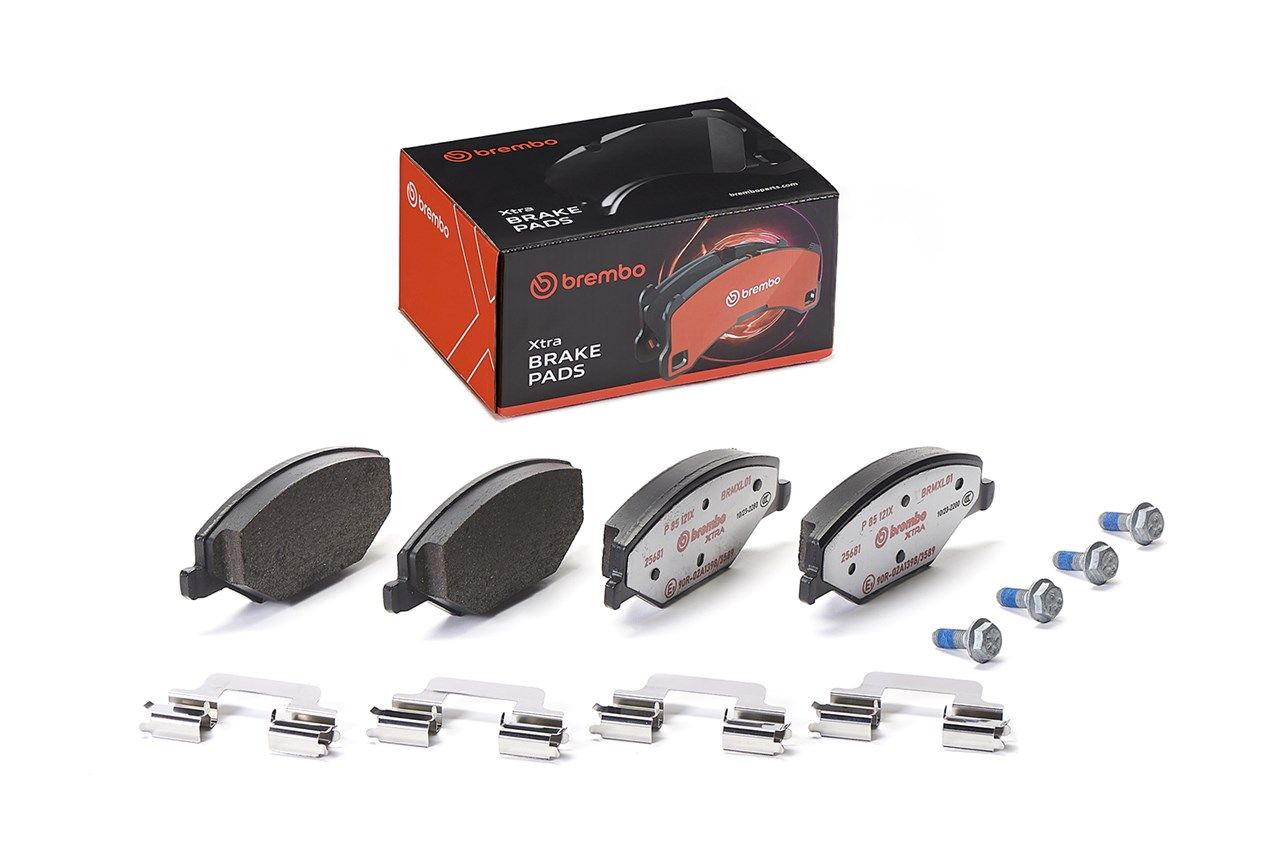 Brembo P 85 121X Bremsbelagsatz, Scheibenbremse