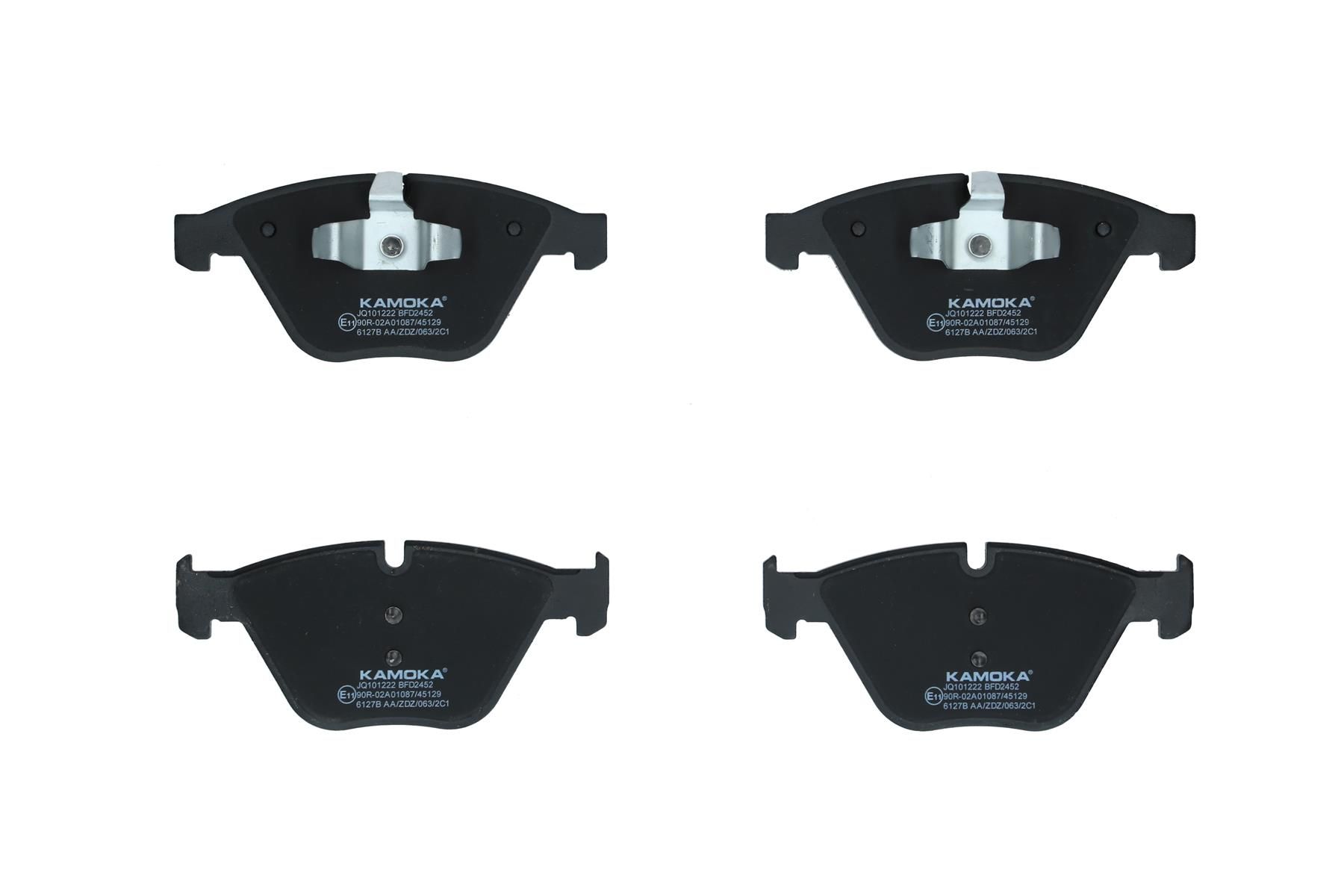 Bremsbelagsatz, Scheibenbremse