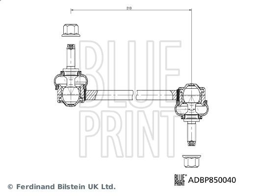 ADBP850040 BLUE PRINT Rúd/kar, stabilizátor