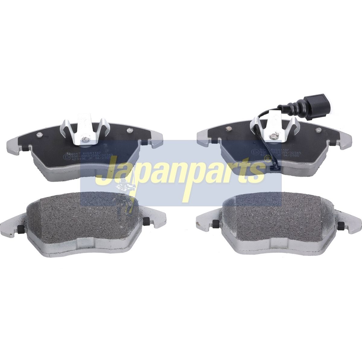 JAPANPARTS PA-0047AF - Bremsbelagsatz, Scheibenbremse