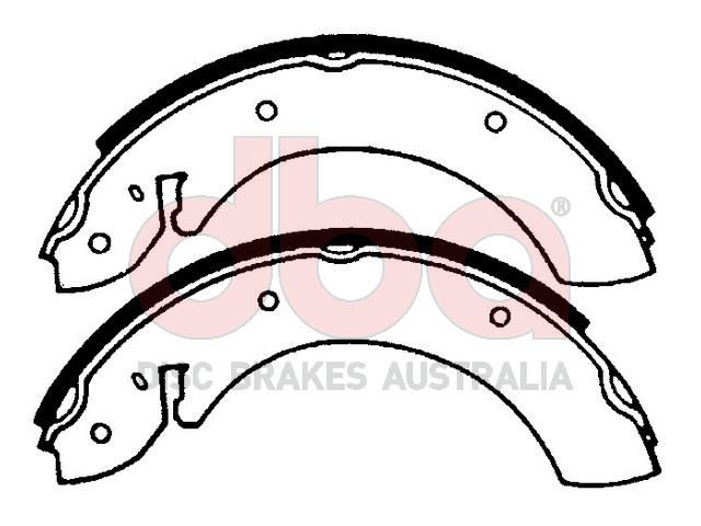 Street Series Brake Shoes [Ford Cortina 1976-82 228.6mm] - TecDoc Only