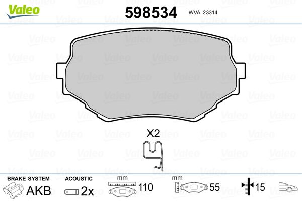 PLAQ FREIN SUZU VITARA, GRAND VITAR  9900