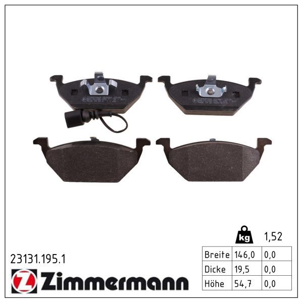 Bremsbelagsatz, Scheibenbremse