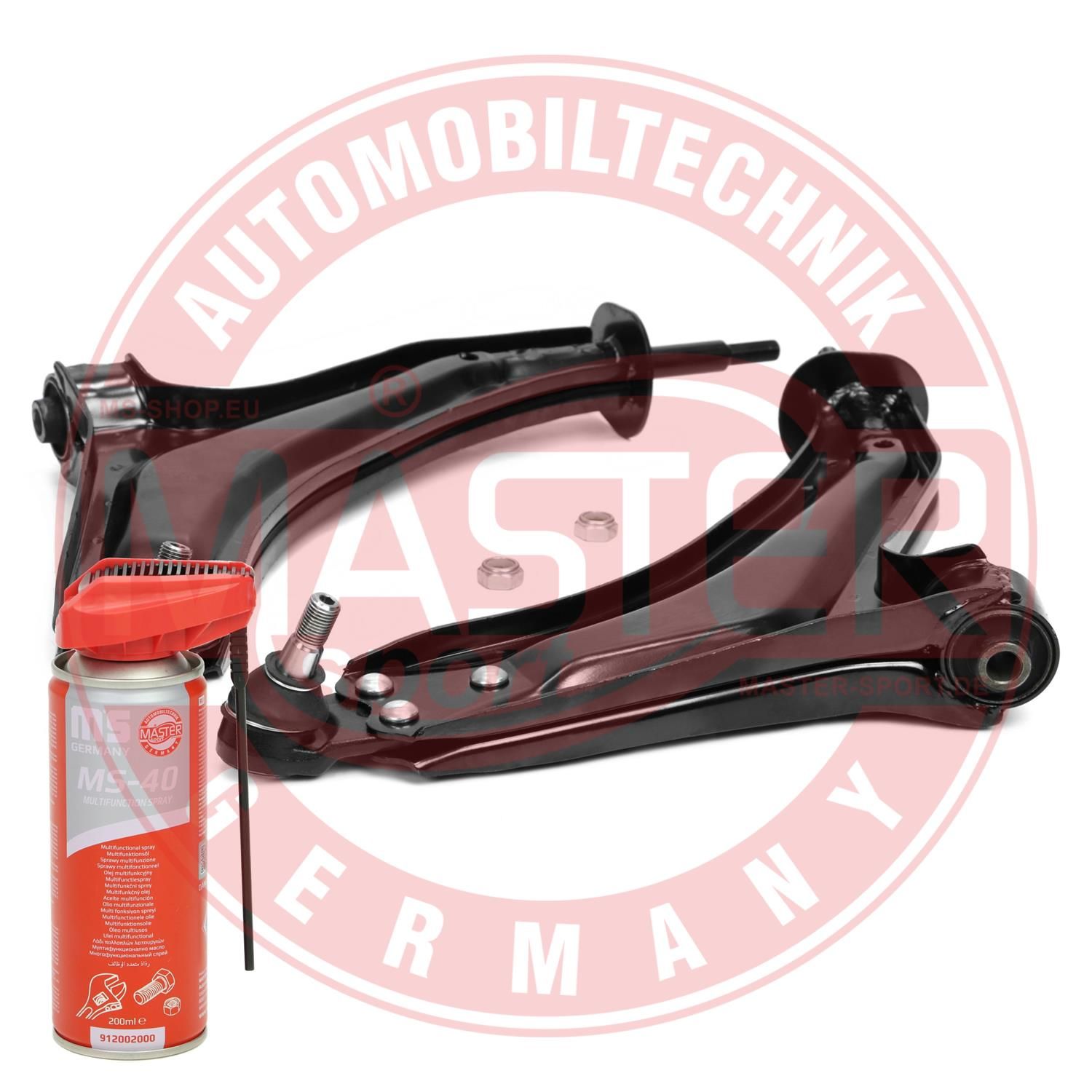 36952/1-KIT-MSP MASTER-SPORT GERMANY PROMO Vezetőkarkészlet, kerékfelfüggesztés