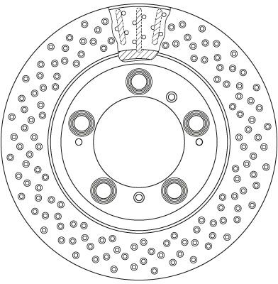 TRW BRAKE DISC - TecDoc 2