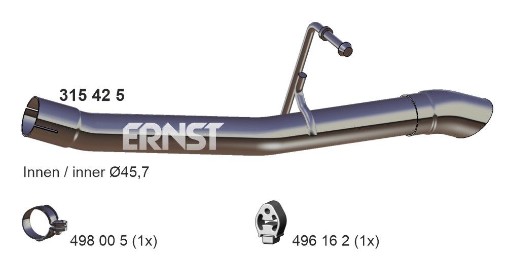 ERNST 315425 - Abgasrohr