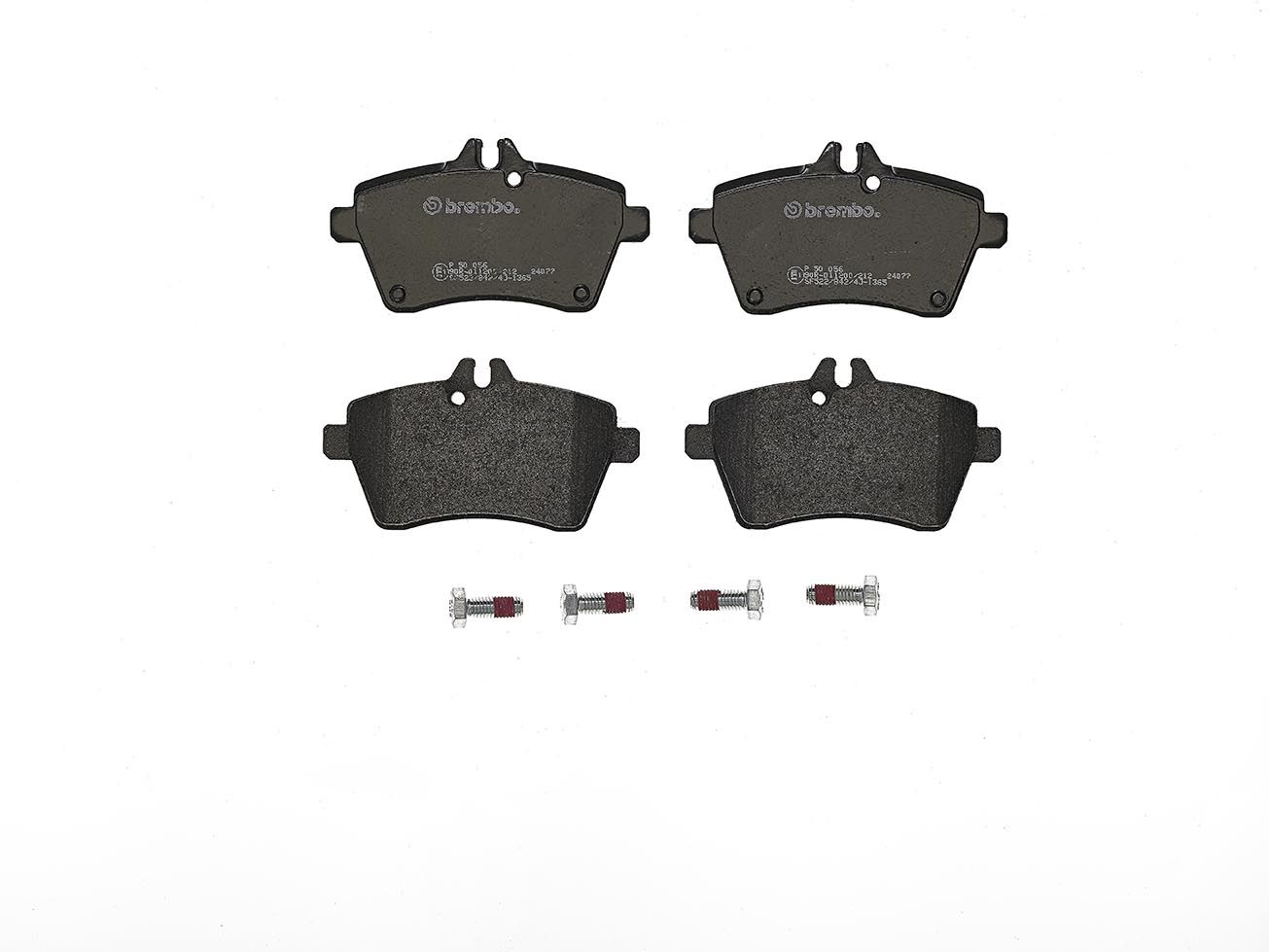 Brembo P 50 056 Bremsbelagsatz, Scheibenbremse