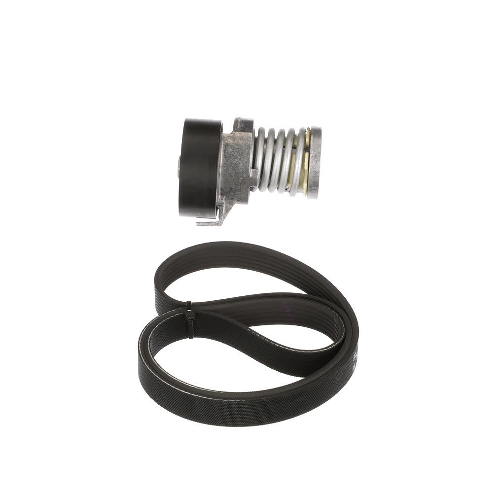 V formos rumbuotas diržas, komplektas