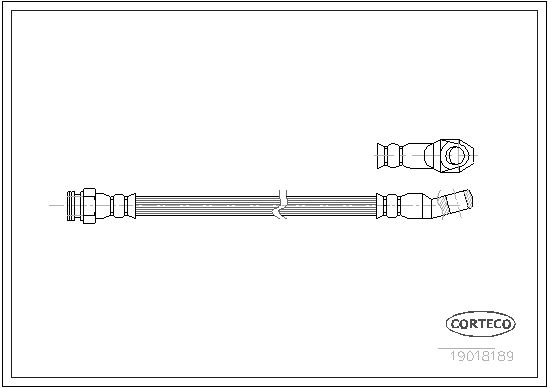 FLEXIBLE DE FREIN FIAT-FIAT L.T.  0705