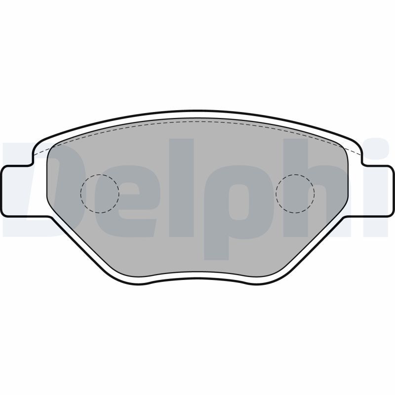 Brake Pad Set, disc brake LP1866