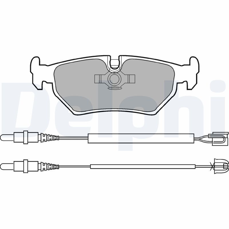 Brake Pad Set, disc brake LP910