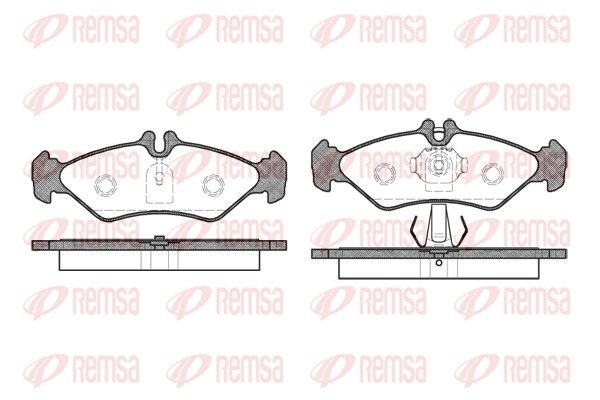 Premium Rear Brake Pad Set Premium Rear Brake Pad Set