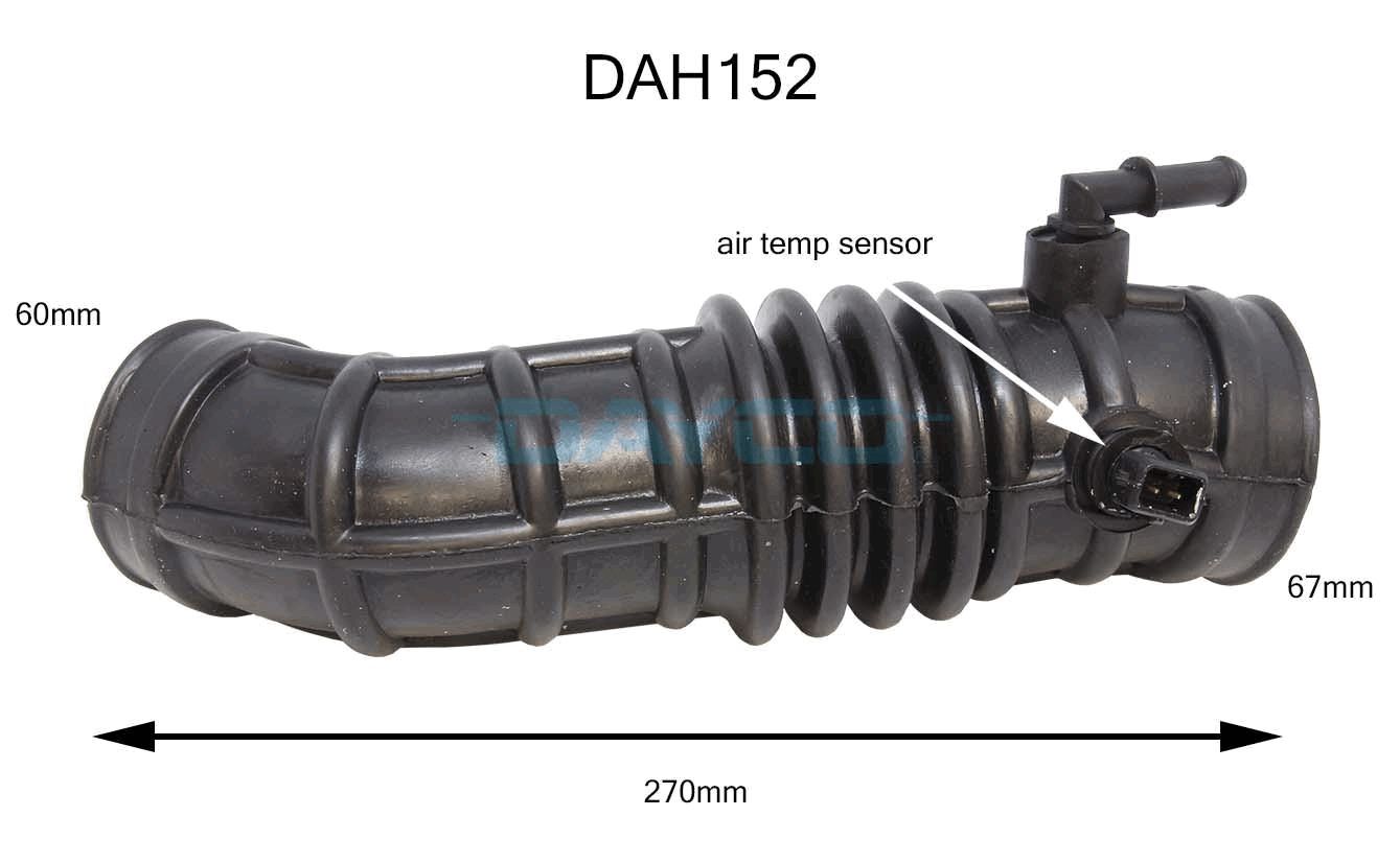 DAYCO AIR INTAKE HOSE HOLDEN - TecDoc Only