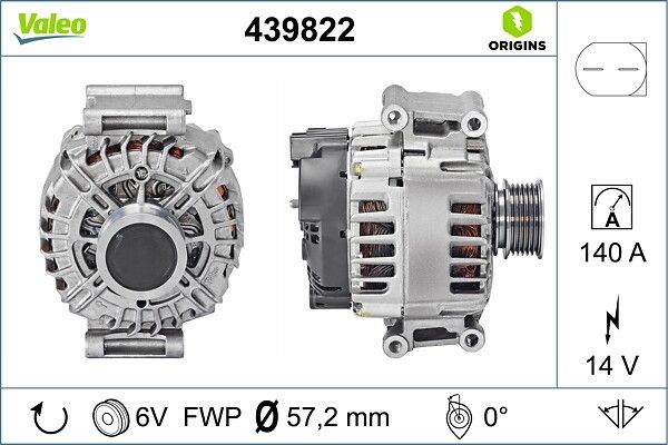 Valeo 439822 Generator