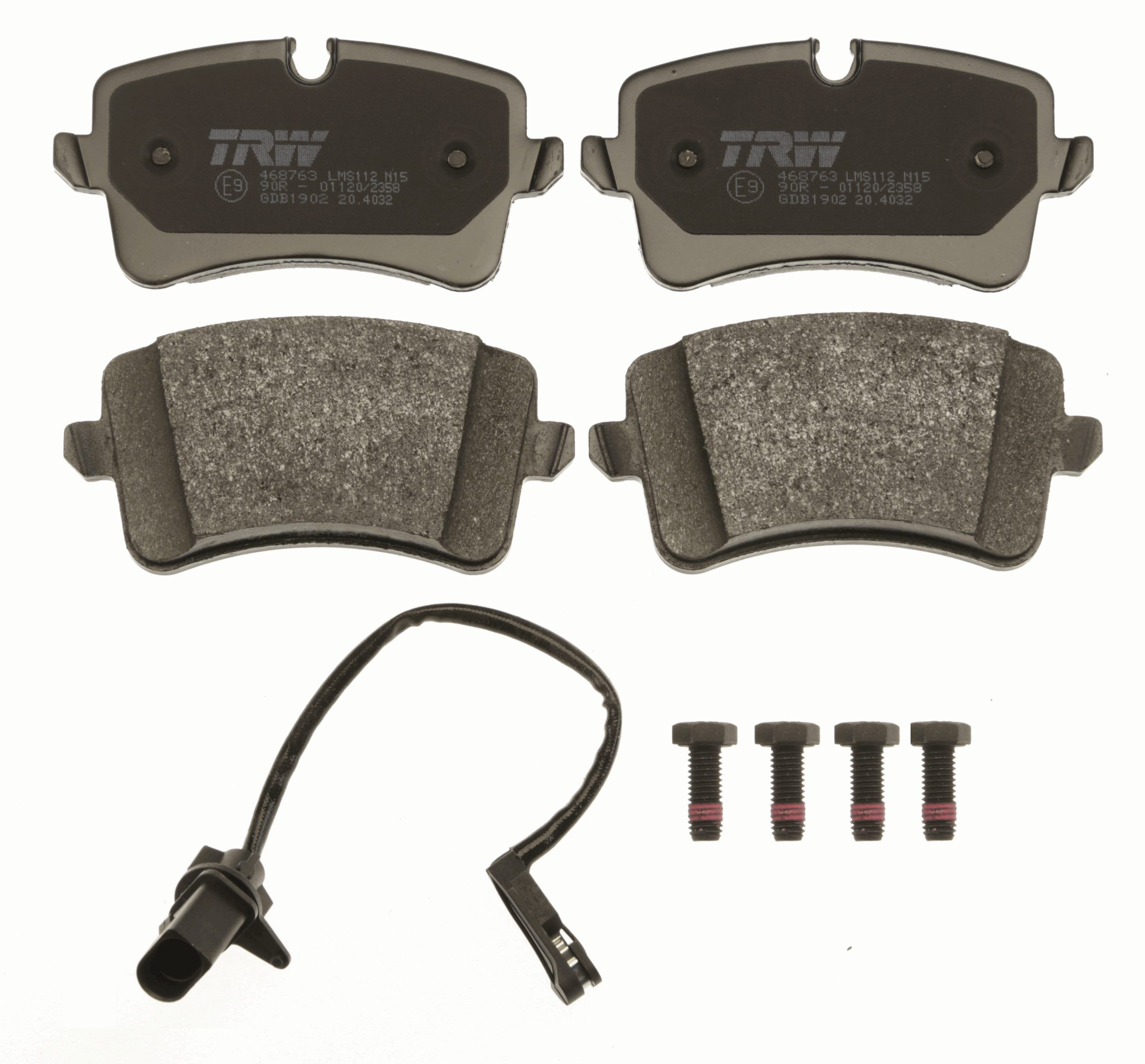 TRW DISC BRAKE PADS - TecDoc 2