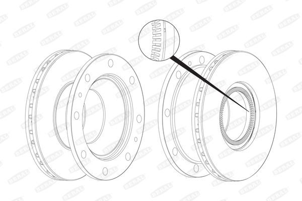 Brake Disc BCR237A