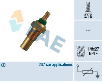 Sensor, Kühlmitteltemperatur