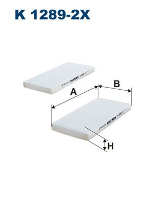 Filter, cabin air K 1289-2x