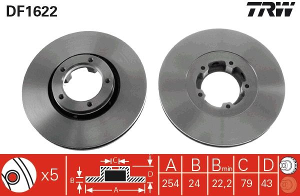 PAIRE DE DISQUES  9900