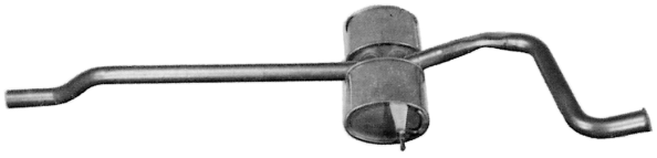 Mittelschalldämpfer