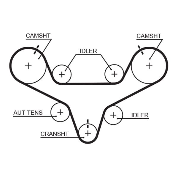 COURROIE DISTRIBUTION