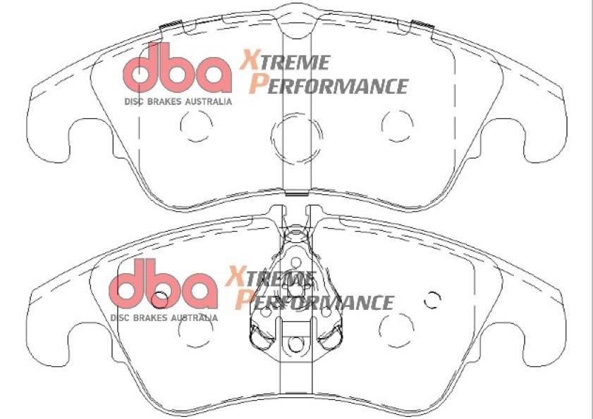 DBA XP PERFORMANCE BRAKE PADS [ Audi F ] - TecDoc Only