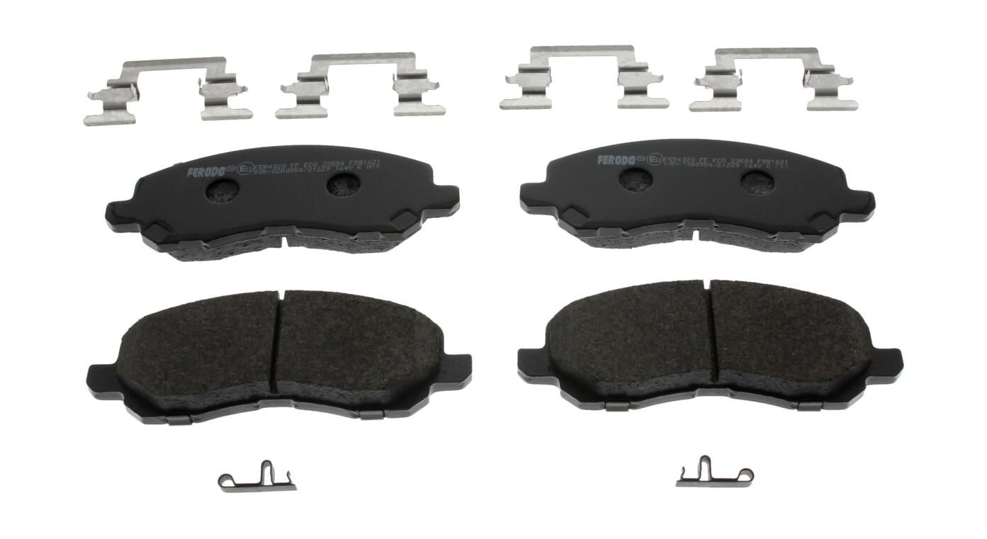 FERODO FDB1621 - Bremsbelagsatz, Scheibenbremse PREMIER ECO FRICTION