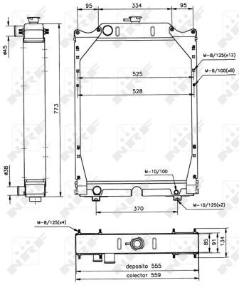 GEAR FOR FLANGE