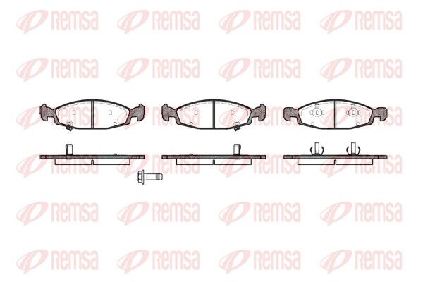 Premium Front Brake Pad Set Premium Front Brake Pad Set