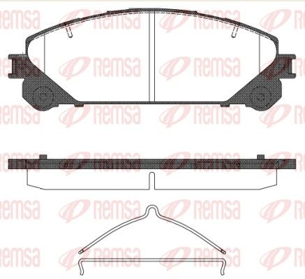 Premium Front Brake Pad Set Premium Front Brake Pad Set