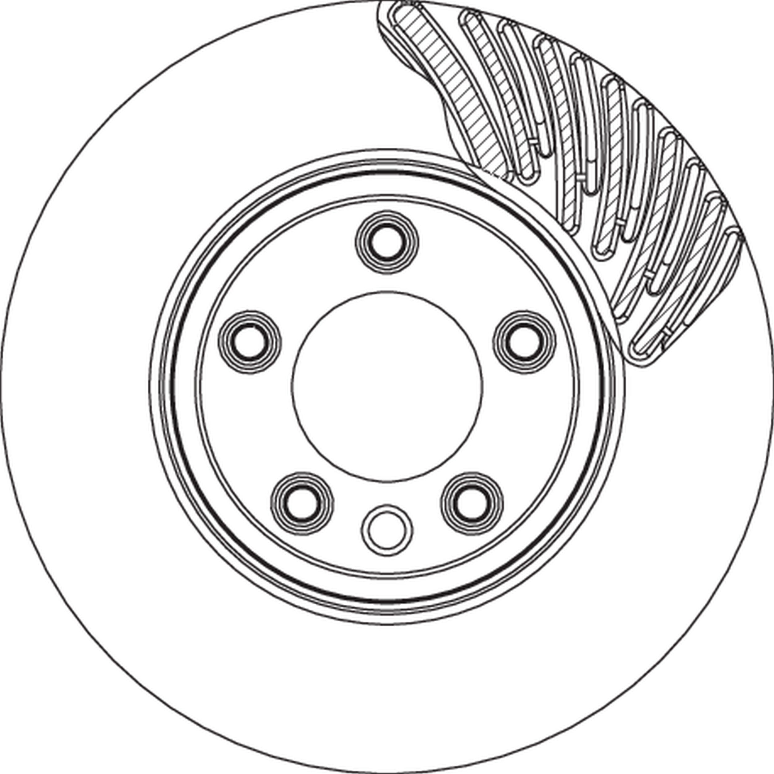 TRW BRAKE DISC - TecDoc 2