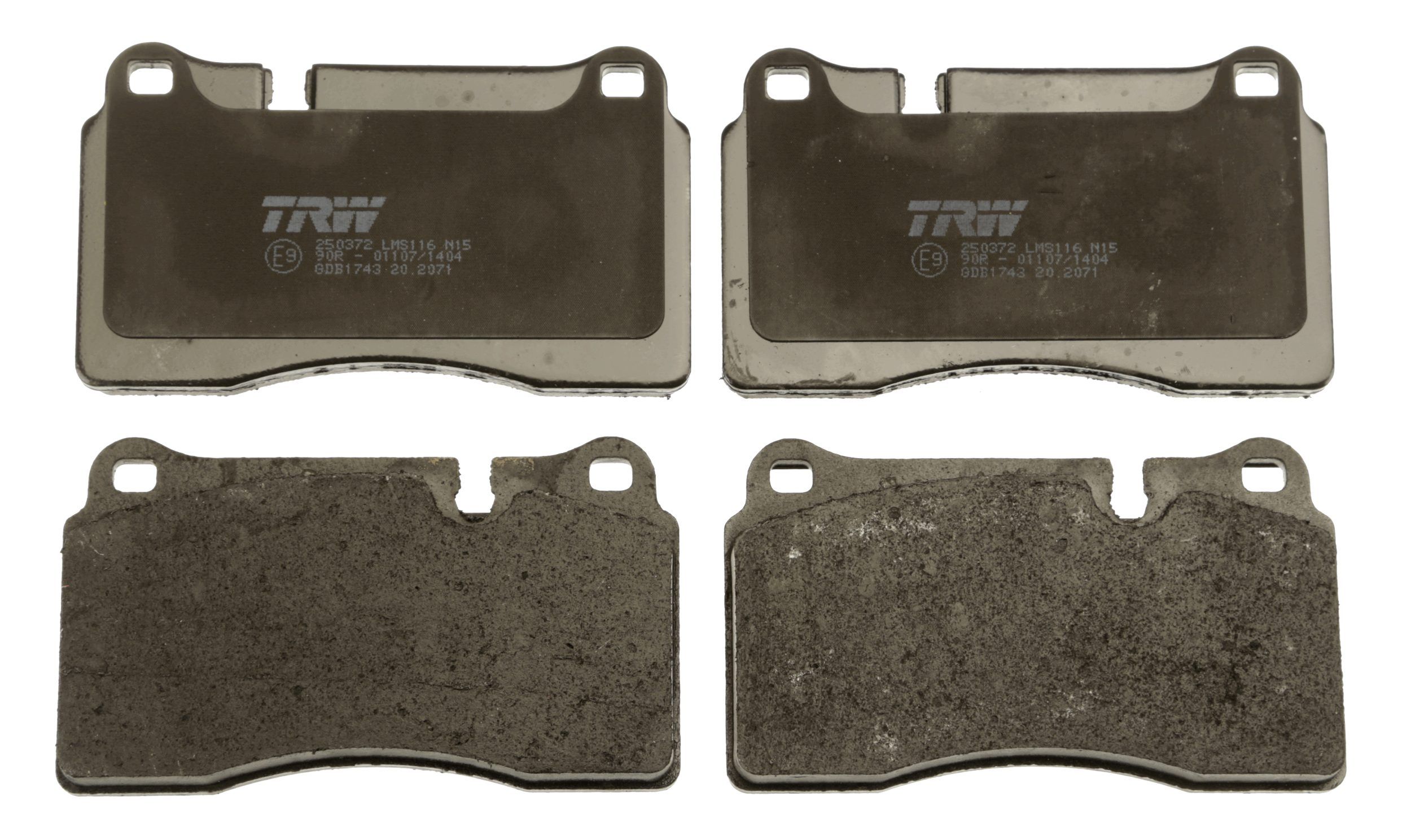 TRW DISC BRAKE PADS - TecDoc 2